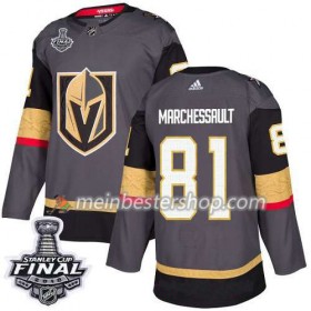 Vegas Golden Knights Jonathan Marchessault 81 2018 Stanley Cup Final Patch Adidas Grau Trikot Authentic - Herren